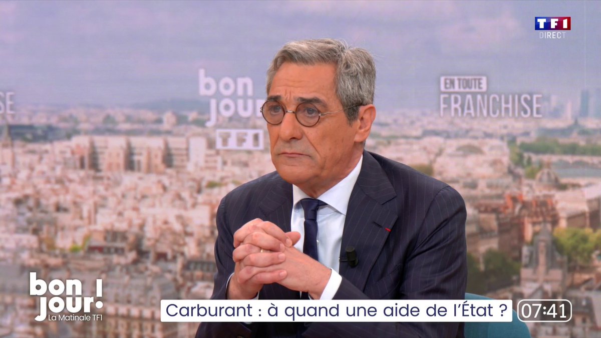 🔴🇫🇷 ALERTE INFO Serge Papin, le ministre du commerce, exclut une baisse de la fiscalité sur le carburant car "c'est le contribuable qui paye". La réalité, c'est qu'ils n'ont pas baissé les dépenses et maintenant sont coincés et ils ne veulent rien faire.