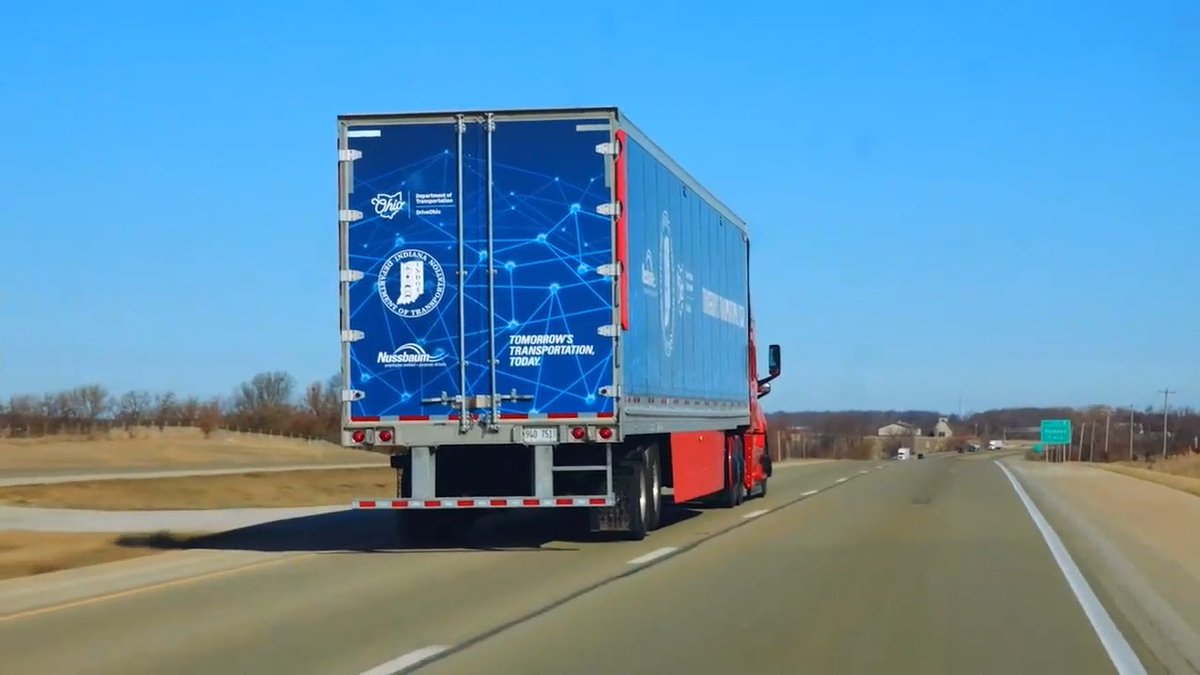 Multiple automated semi-trucks have been deployed on freight runs between Indiana and Ohio in a pilot program aimed at accelerating “the adoption of truck automation technologies and transforming the logistics industry across the region.”