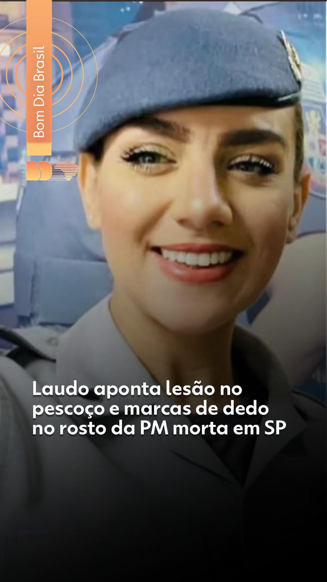Laudo aponta lesão no pescoço da PM morta com tiro na cabeça; segundo peritos, há sinais de que ela desmaiou antes do tiro #g1