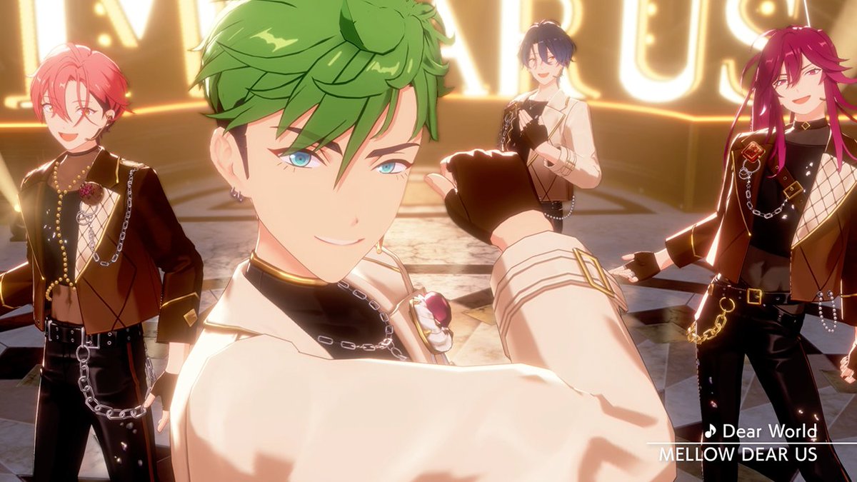 【MELLOW DEAR US重大発表】 『MELLOW DEAR US』が歌う楽曲『Dear World』の【3DMV】を公開しました🌟 #あんスタ #メロアス日本デビュー