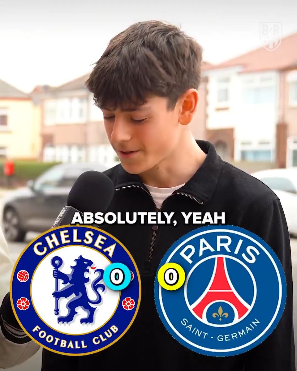 Chelsea fans are confident they can handle PSG in the Champions League 💪