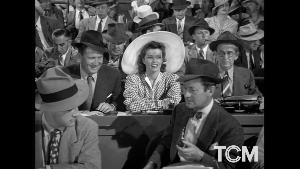 WOMAN OF THE YEAR ('42) marked Katharine Hepburn's fourth Academy Award nomination for Best Actress. Having won four Oscars across her prolific career, Hepburn still holds the record for most Oscar wins in a performance category. See it this morning as the Oscar goes to...work!