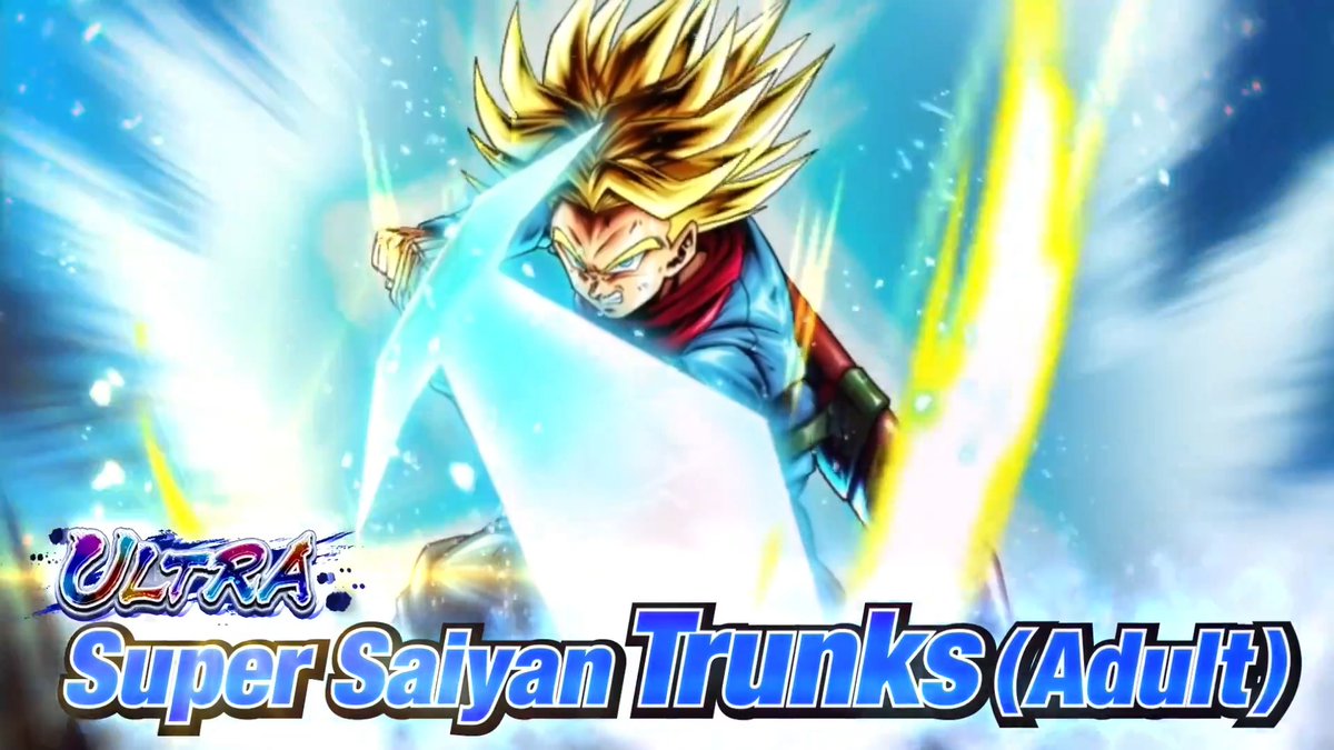 ◥◣New Character Info!◢◤ ULTRA "Super Saiyan Trunks (Adult)" from "Episode: 'Future' Trunks Saga (S)" is joining the fight! #DBLegends #DragonBall