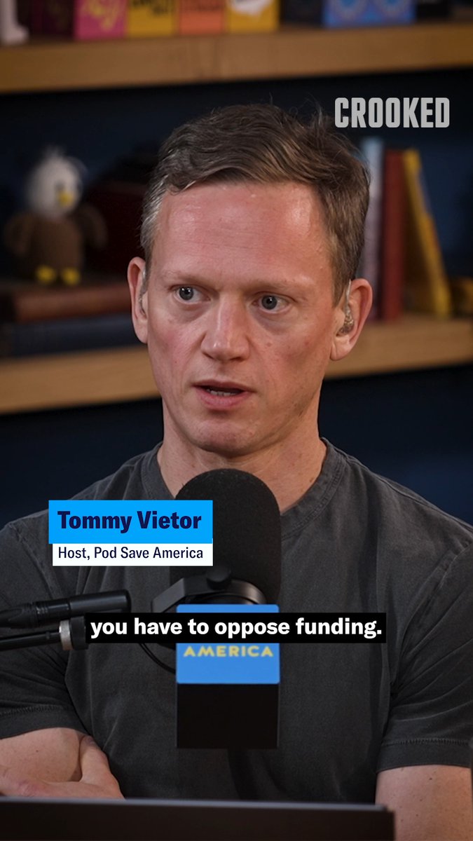 Tommy Vietor’s message to Democrats: If you oppose the war in Iran, you have to oppose funding it.