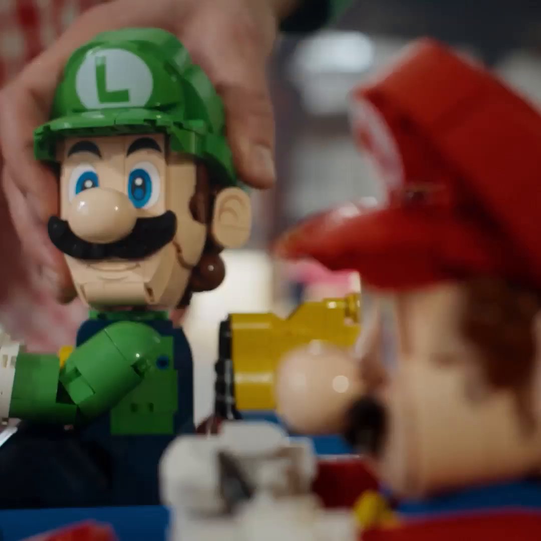 It’s Luigi time! 💚 #LEGO #MarioKart