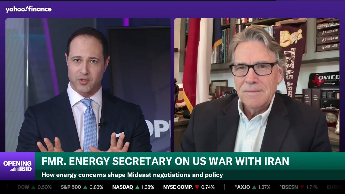 Q: President Trump has said he is open to taking control of the Strait of Hormuz, but Iran has pushed back on that. "This isn't Iran's choice at this particular point in time," Rick Perry says.