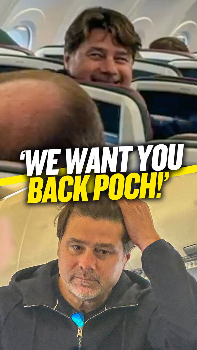Spurs fans on the same flight as Mauricio Pochettino say “we want you back” to their former boss. Pochettino will watch Atletico Madrid vs. Spurs as a guest of the LaLiga side. He remains one of the leading candidates for the Spurs vacancy.✈️