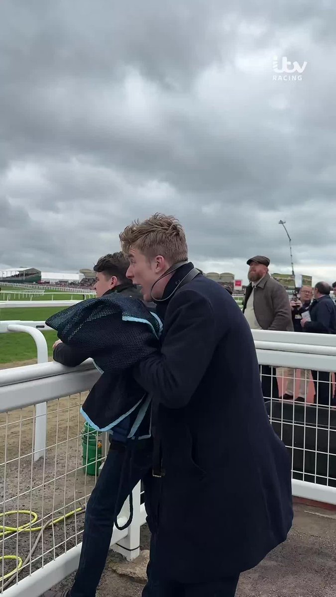 Look at what this sport does to the stable staff 😫😄