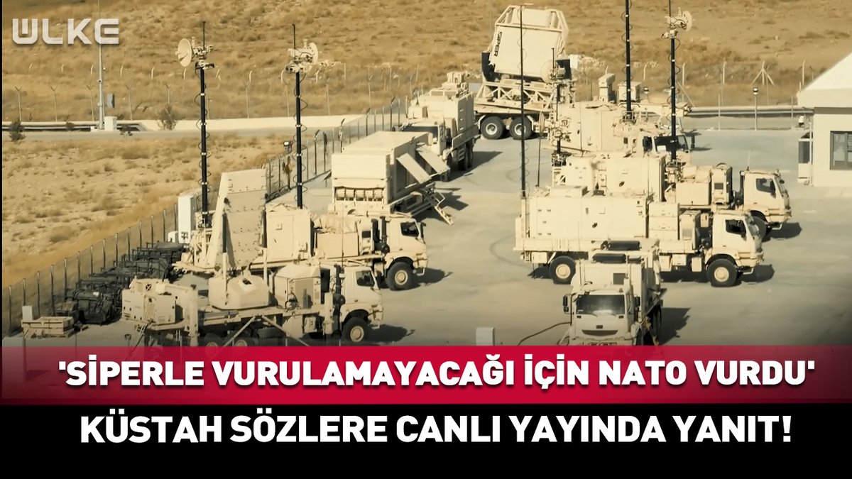 'SİPER #İran füzesini vuramayacağı için #NATO vurdu' Küstah sözlere canlı yayında net yanıt