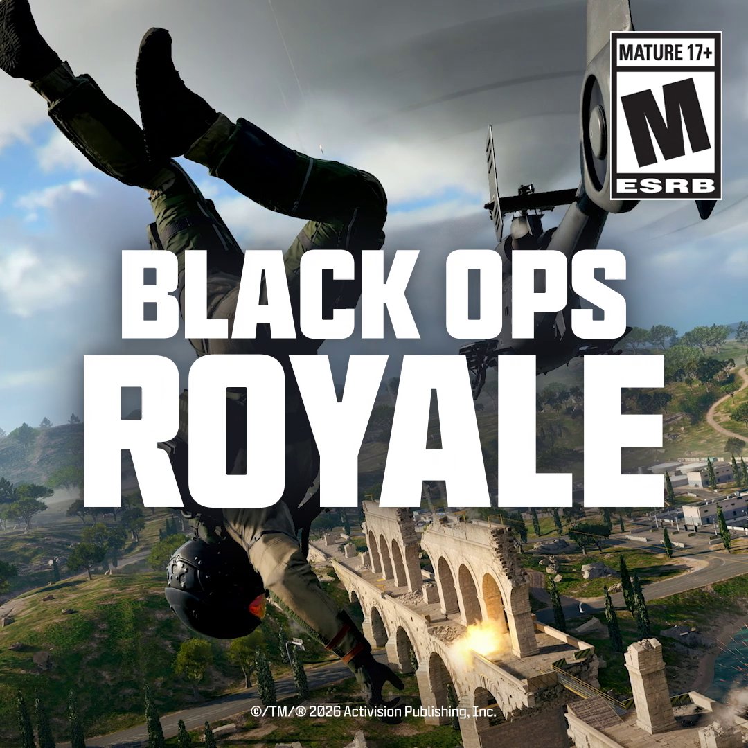 Avalon awaits 🪂 Black Ops Royale arrives on March 13 💥