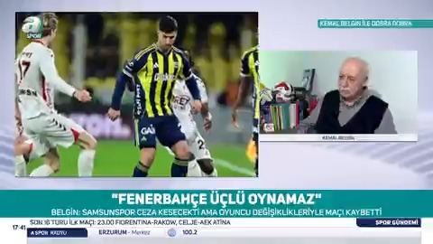 💥🗣️ Kemal Belgin: Samsunspor ceza kesecekti ama oyuncu değişikleriyle maçı kaybetti. Bu maçın felakete gidip, direkten dönmesinin sebebi de Tedesco’dur. Fenerbahçe, üçlü savunmayla oynamaz.