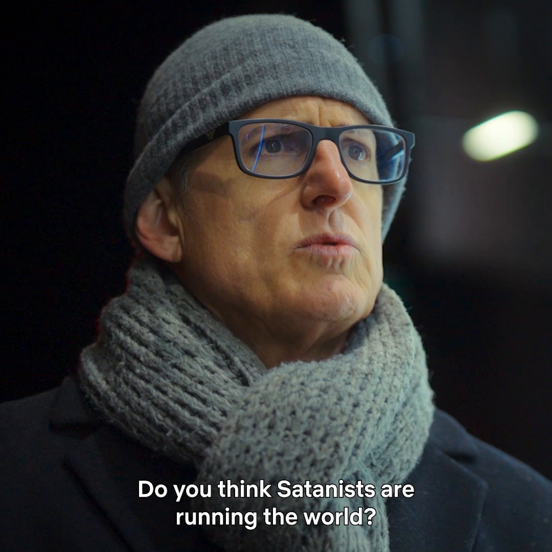 Apparently he’s a respected documentarian? LOUIS THEROUX: INSIDE THE MANOSPHERE, tomorrow on Netflix.