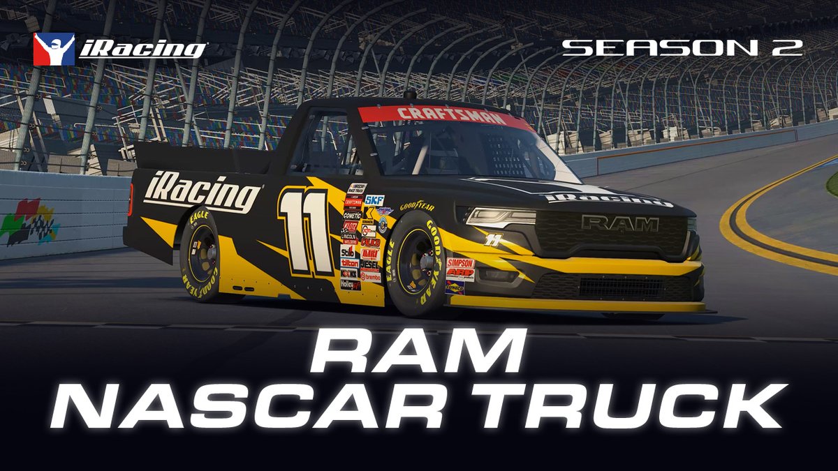 The RAM NASCAR Truck will be arriving in the 2026 Season 2 update! 🏁 Ram Trucks
