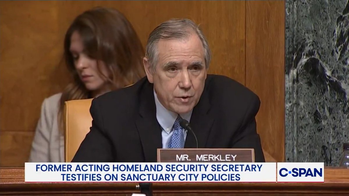 .Senator Jeff Merkley: "Trump has turned ICE into secret police. I can't believe that we now have secret police in America, but now we do…Creating a less effective and less trusted local public safety environment should not be the objective of the federal legislature."