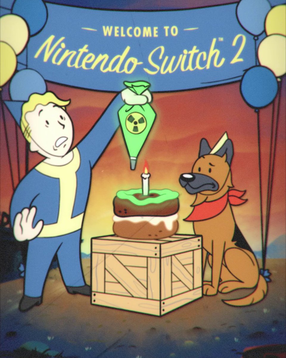 Psst... don't forget that Fallout 4 Anniversary Edition for Nintendo Switch 2 is out now! RADS not included.