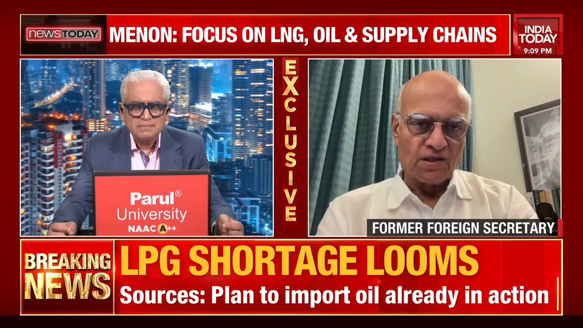#EXCLUSIVE | "If you choose to step aside, stay silent then you can't then expect to have a role": Former Foreign Secretary Shivshankar Menon #IranUSWar #NewsToday | @SardesaiRajdeep