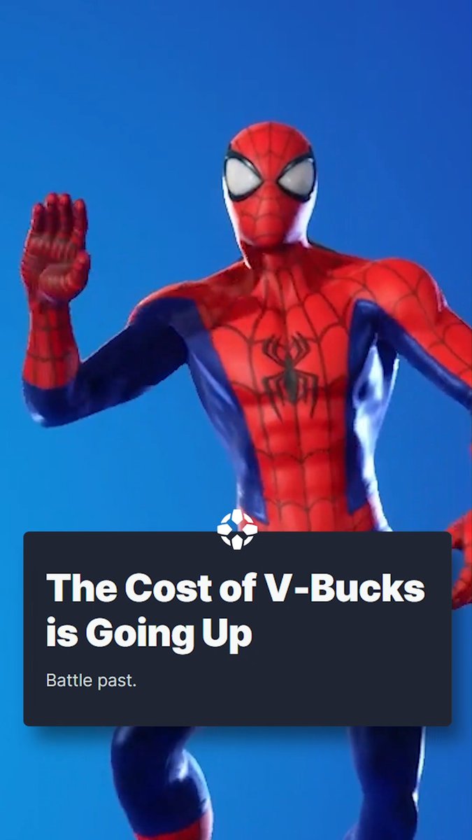 Epic Games has announced a major change to the prices and distribution of Fortnite's in-game V-Bucks currency, and blamed the cost increases on the need to "help pay the bills."