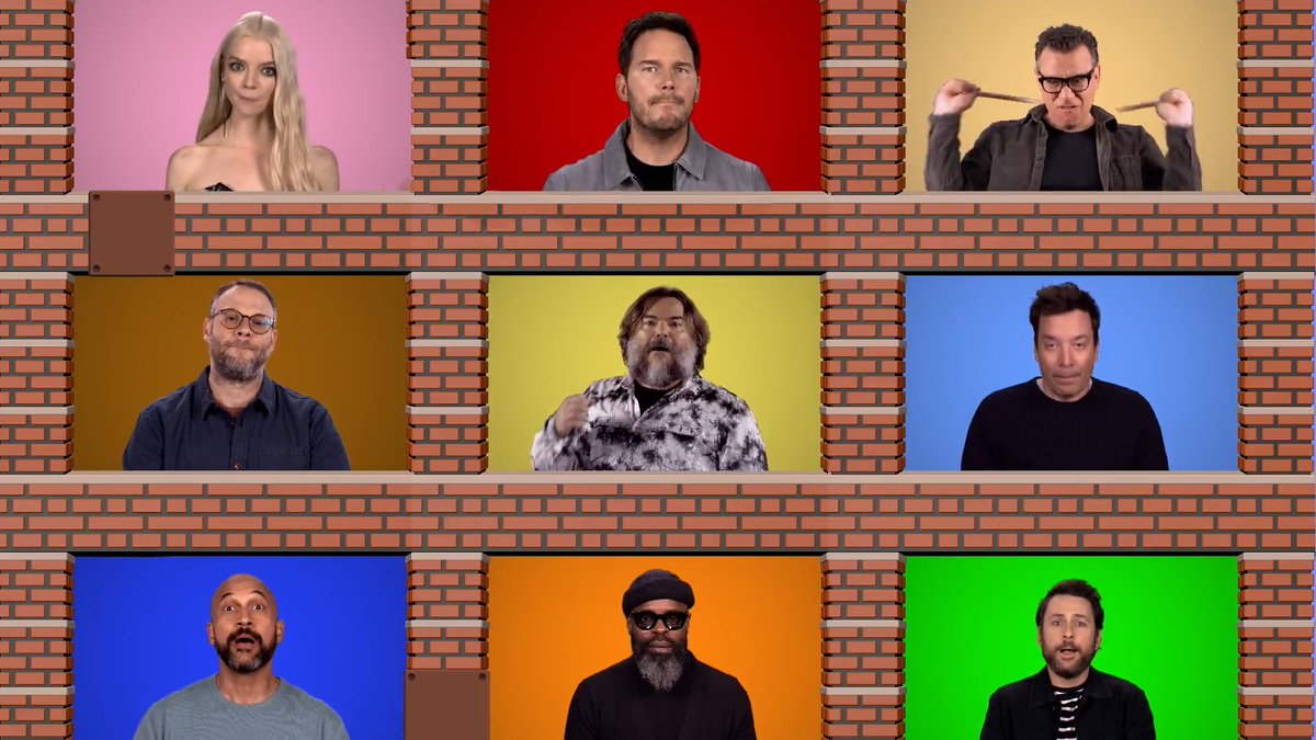 Happy MAR10 Day from the cast of the The Super Mario Galaxy Movie! #FallonFlashback #MAR10Day