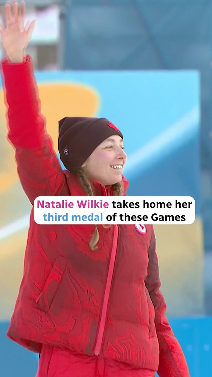 Natalie Wilkie now has a medal of every colour at the #MilanoCortina2026 Paralympics 🥇🥈🥉