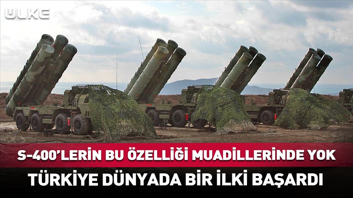 Türkiye'den S-400'lere muadillerinde olmayan özellik!