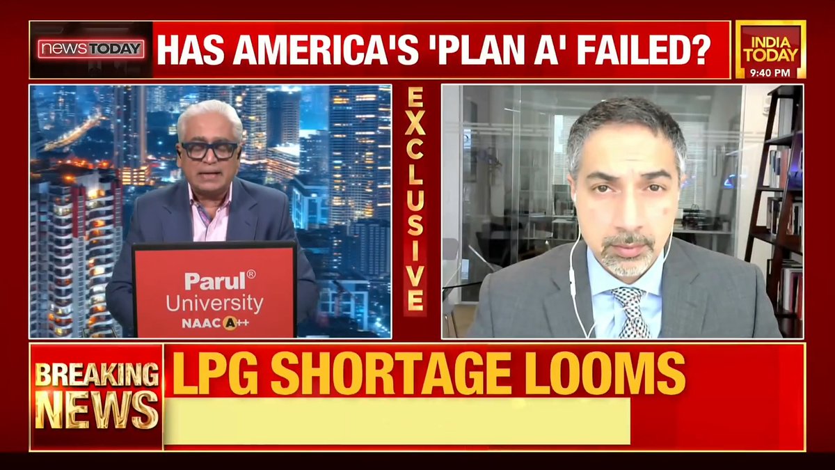 #EXCLUSIVE | "I don't think the conflict will be ending soon. And I think what Trump was trying to do was to essentially calm the markets because he's very sensitive to the global markets, particularly oil prices": Trita Parsi, Iranian-Swedish Writer & Political Analyst #IranUSWar #NewsToday | Rajdeep Sardesai Trita Parsi