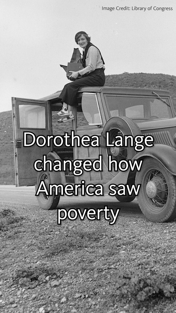 Dorothea Lange used her camera to capture life in America during the Great Depression. Best known for her work with the Farm Security Administration (FSA), Lange documented the lives of sharecroppers, migrant workers, and displaced families during the 1930s. Her images brought national attention to communities that were often overlooked and helped shape the future of documentary photography. Today, NYPL holds about 40,000 photographs from the FSA collection, taken during the 1930s and 1940s by Lange and other photographers.