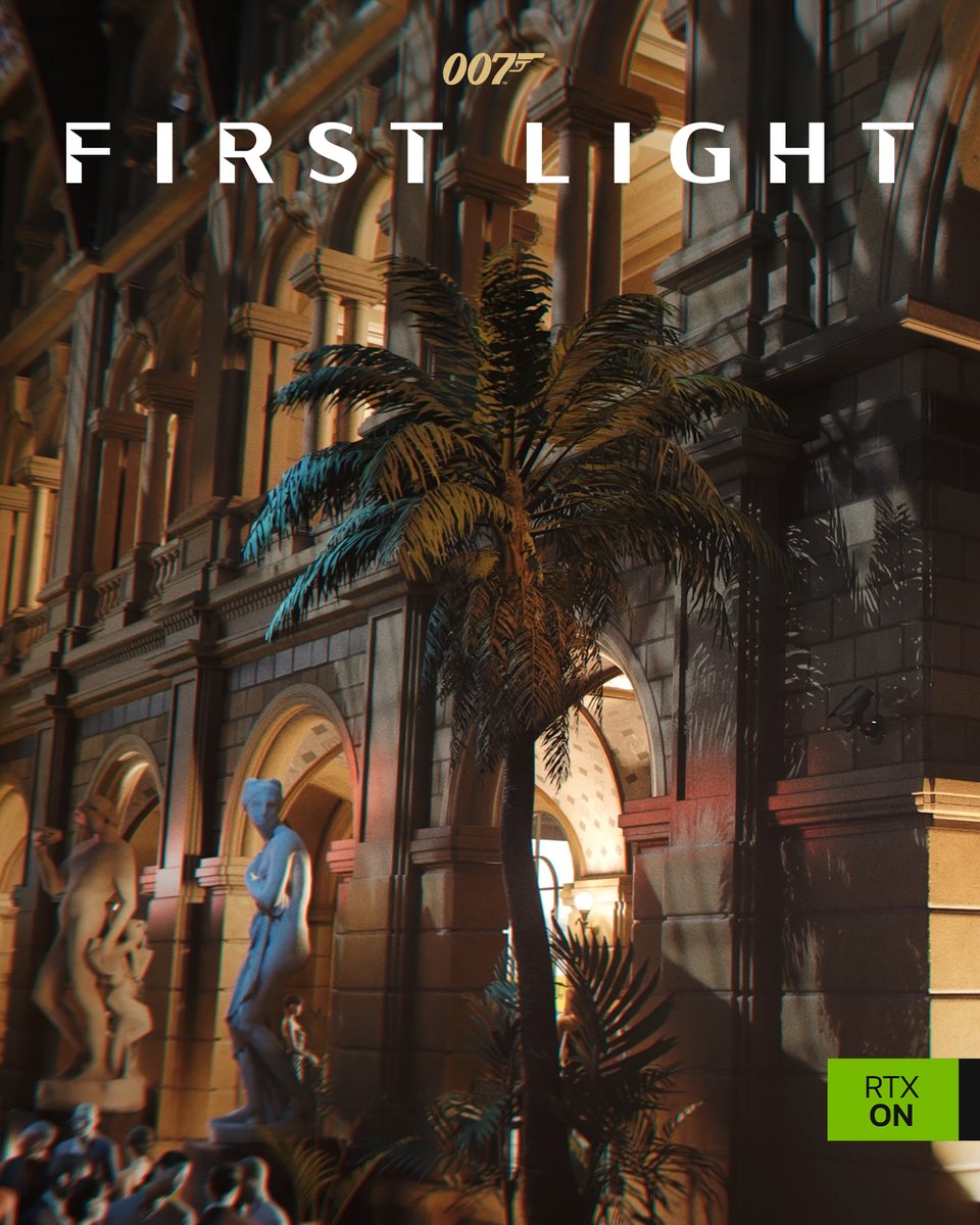 Take a first look at Path Tracing in #007FirstLight together with NVIDIA GeForce What detail caught your attention? Let us know in the comments. 💬 Pre-order now and get a free Deluxe Edition Upgrade #EarnTheNumber #RTXOn #PathTracing #DLSS4