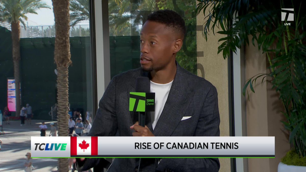Canadian tennis is on the rise 📈 #tennisparadise