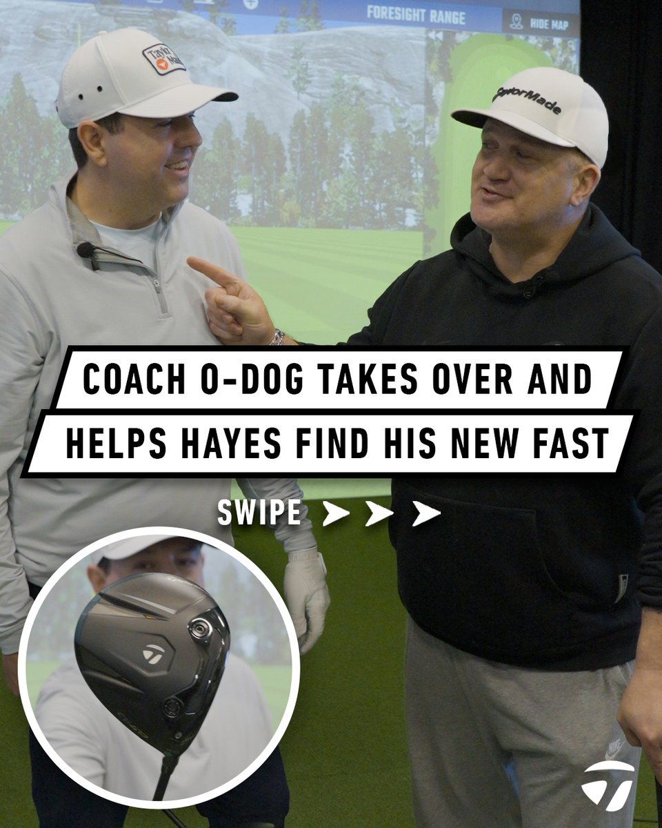 Coach Jeff O’Neill took over and helped Bryan Hayes find his new fast. #Qi4D OverDrive