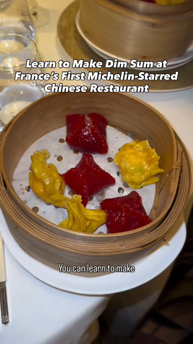 At Shangri-La Paris, you can make your dim sum, and eat it too 😋. Read more: 🎥: Alexa Rockwell