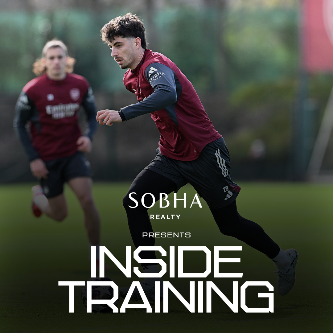 Fired up for UCL football 🔥 Go Inside Training at Sobha Realty Training Centre 📍