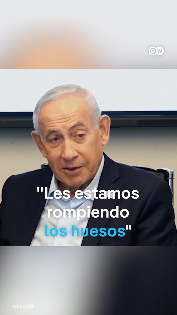 Netanyahu: "Les estamos rompiendo los huesos y aún queda más por venir" Son palabras del primer ministro israelí, Benjamin Netanyahu, sobre los ataques contra Irán.