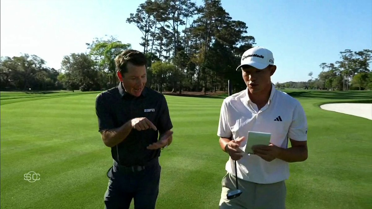 .Matt Barrie joins World No. 4 Collin Morikawa at TPC Sawgrass ahead of The Players Championship to walk through the course and discuss his mindset entering the weekend 🏆