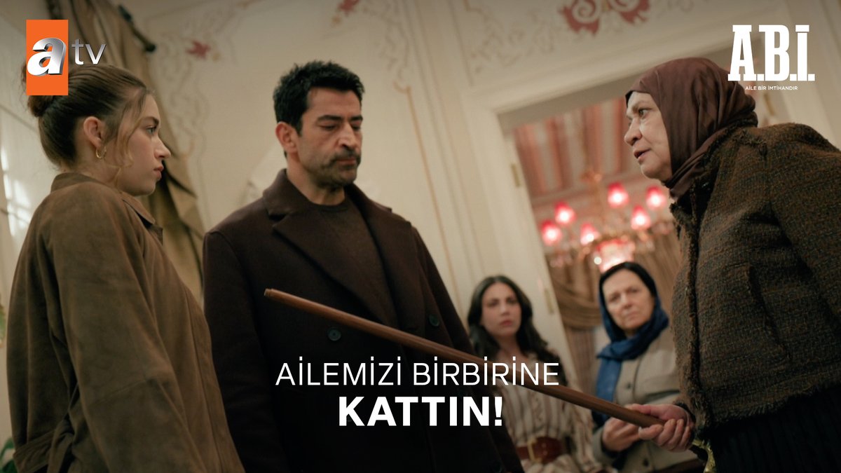 Hancıoğlu Ailesi'nde yüksek gerilim var! #AbiDizisi atv