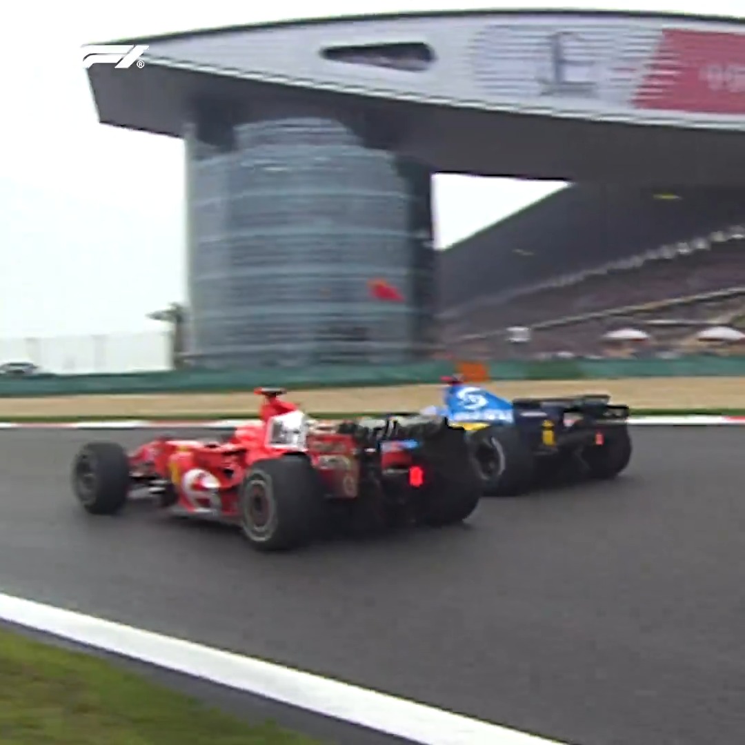 The 91st and final win of that illustrious career ๐ซ Michael Schumacher claimed an unforgettable victory in China two decades ago during the epic 2006 title duel #F1 #ChineseGP