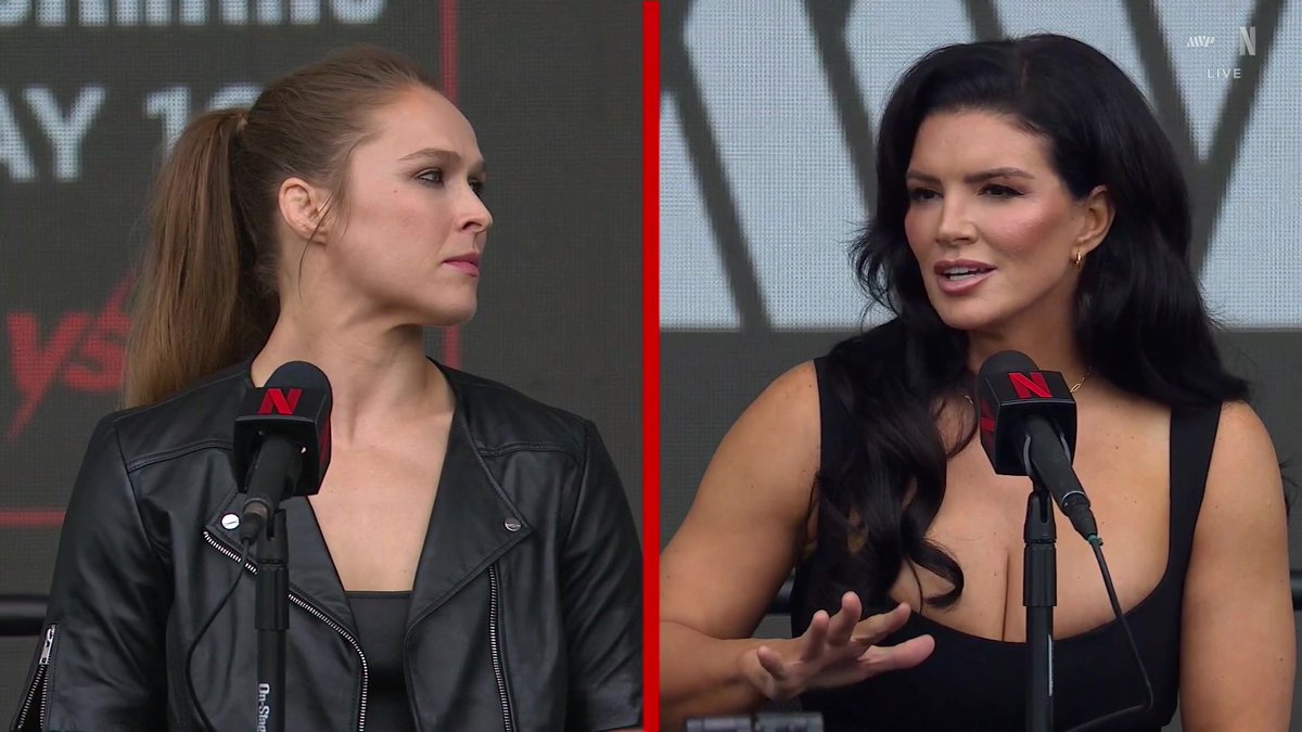 Gina Carano on returning to fight Ronda Rousey: “Ronda personally asked me.” 🥹 #RouseyCarano Saturday, May 16 LIVE on Netflix