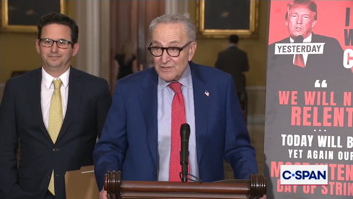 Sen. Schumer on Iran operations: "The president of the United States is spreading blatant lies about a war he started."