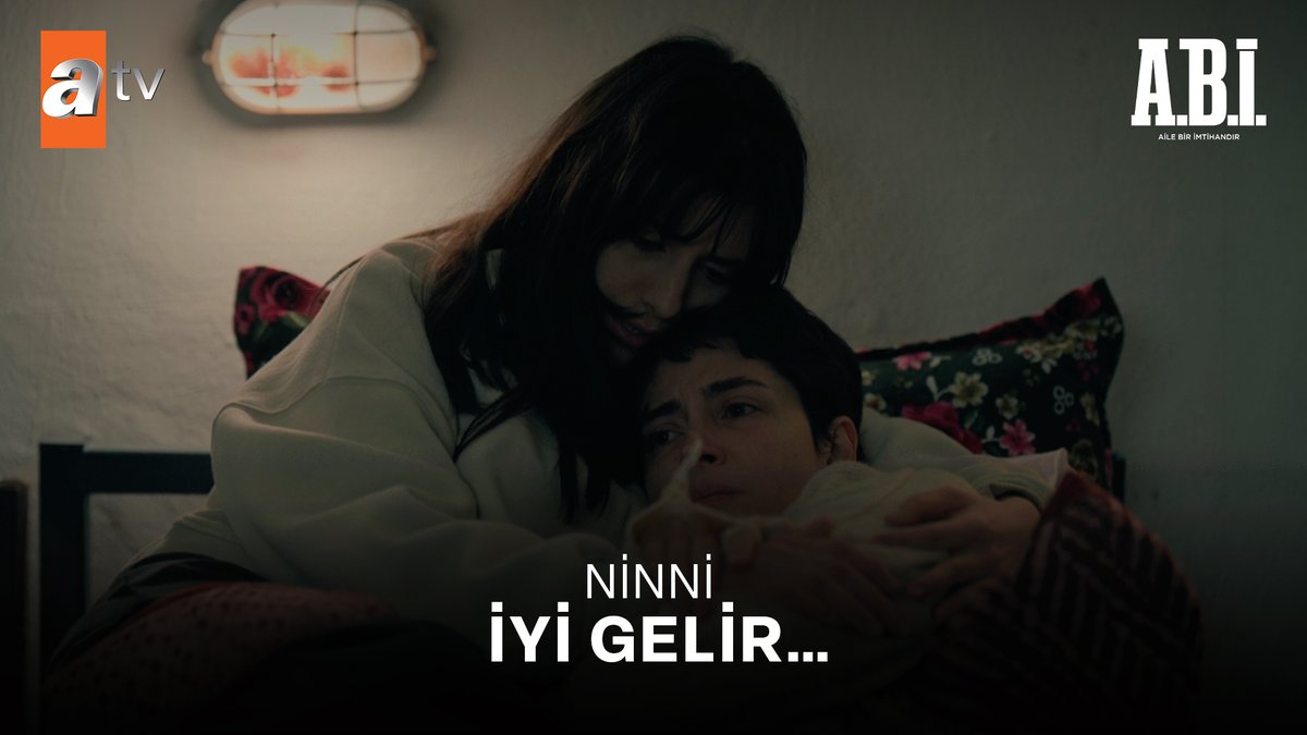 Melek, Mahi’ye ninni söylüyor… #AbiDizisi atv
