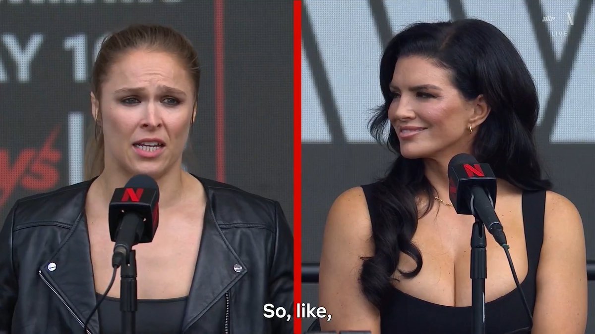 "This isn't a throwback nostalgia card, this is the biggest fight in the sport right now." -- RONDA ROUSEY vs. GINA CARANO Saturday May 16 LIVE only on Netflix #RouseyCarano