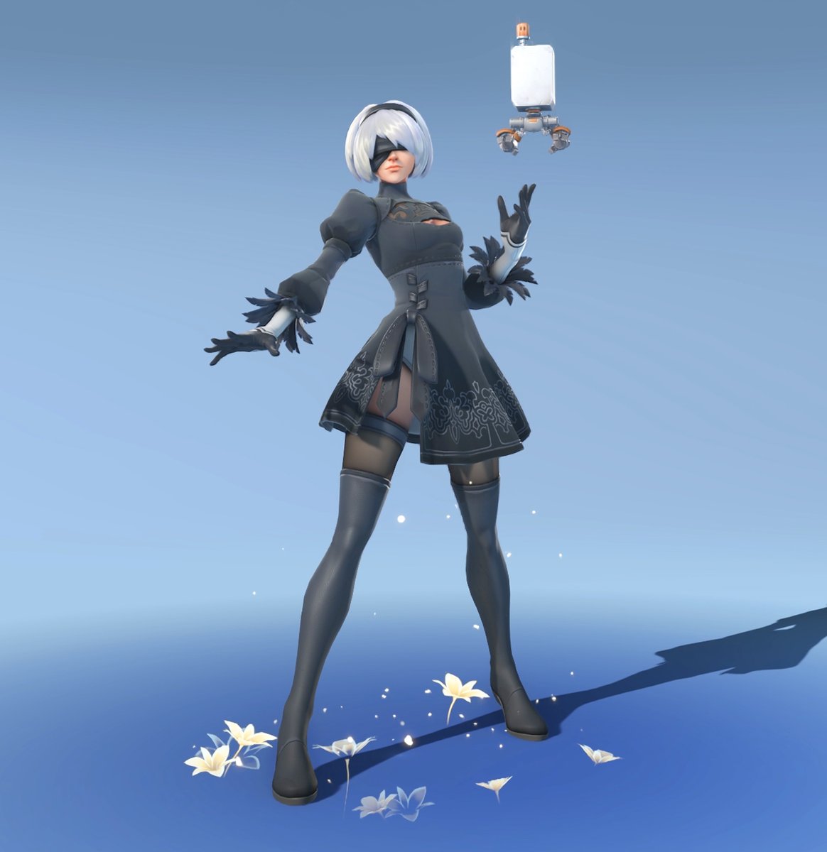 Overwatch x NieR: Automata Collab All Hero Victory Poses Collection 🔳 The #Overwatch x Project YoRHa collaboration skins are available now in the Shop 🤖