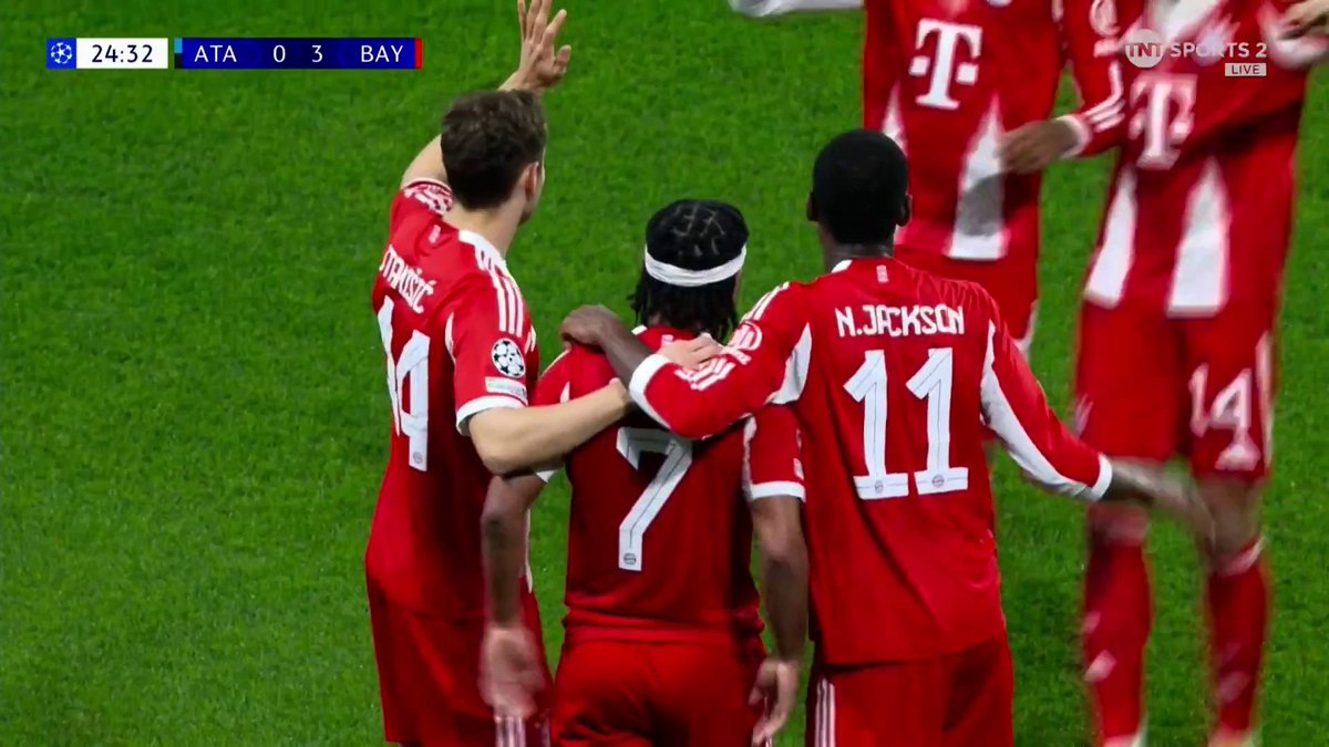 Bayern Munich are running riot in Bergamo! 😳 📺 TNT Sports &amp; discovery+ UK