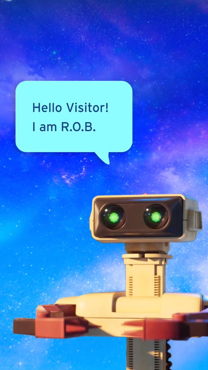 First teaser for R.O.B. in ‘THE SUPER MARIO GALAXY MOVIE’. In theaters on April 1.