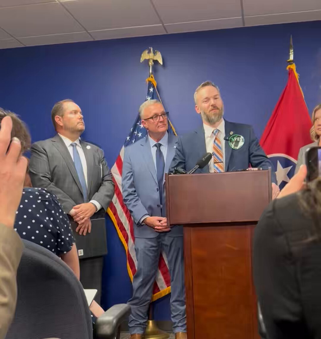 🚨 Bradley Pierce addresses the failure of House Bill 570, which would have abolished abortion in Tennessee, after every Republican on the Tennessee House Population Health Subcommittee refused to motion for a hearing.