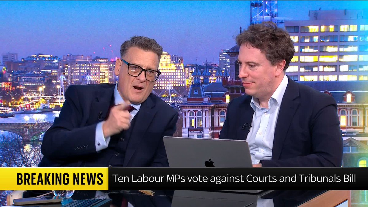 “If it comes to the crunch, I’ll walk out the door.” Labour MP Karl Turner MP speaks to Sam Coates Sky about the prospect of resigning after the Chief Whip threatened suspension and issued a conduct warning. #PoliticsHub 📺 Sky 501 and YouTube