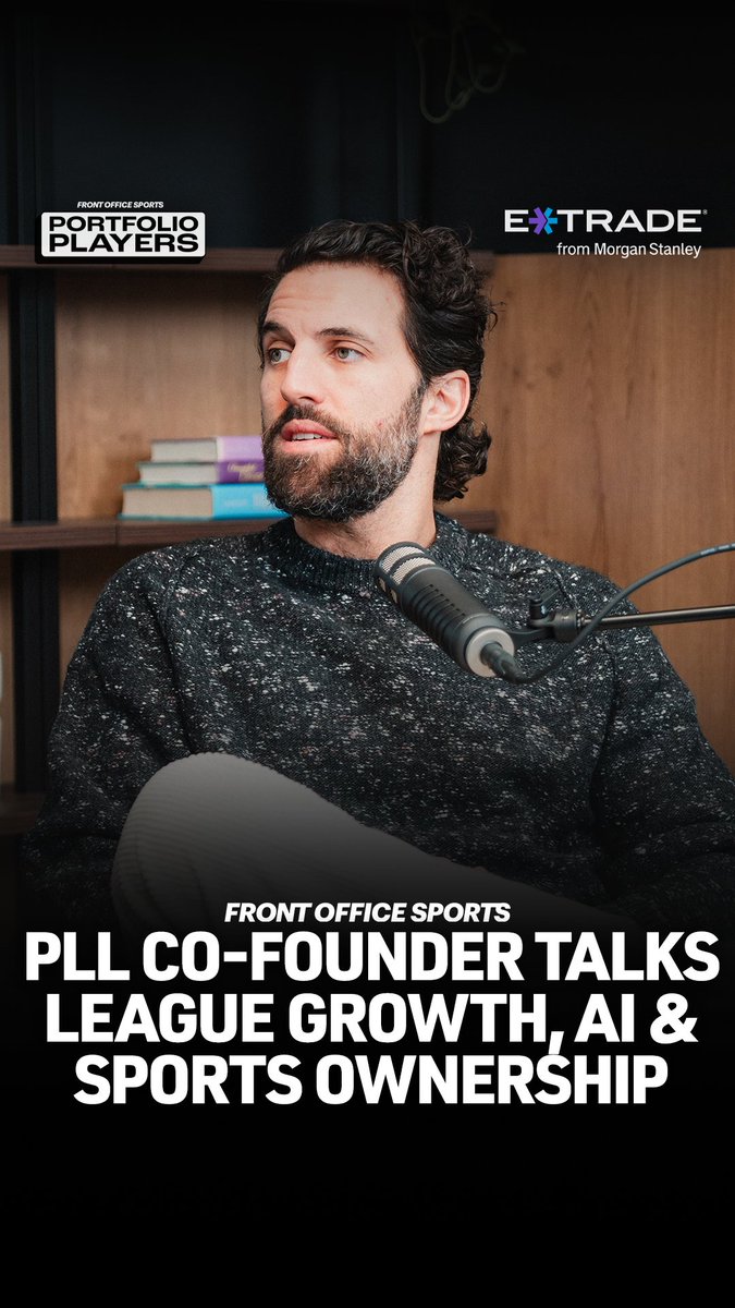 50-100x returns in sports ownership. AI-proof assets. The future of the Professional Lacrosse League. PLL President and Co-Founder Paul Rabil breaks it all down on the latest episode of Portfolio Players presented by E*TRADE from Morgan Stanley.