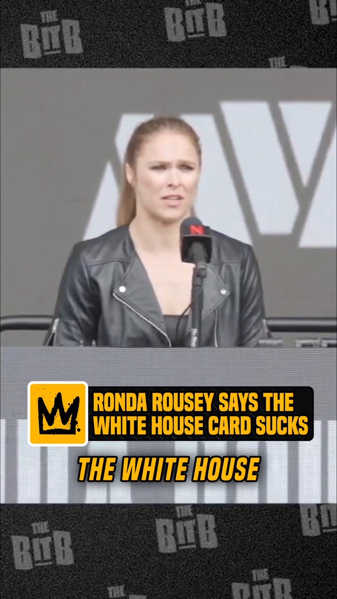 "I think that most of my criticisms of the UFC now are because Dana isn't the owner and he isn't calling the shots... He knows the White House card sucks... I can guarantee you he's not happy with it either." Ronda Rousey has no bad feelings toward Dana White but was VERY critical of TKO 😳 #RouseyCarano