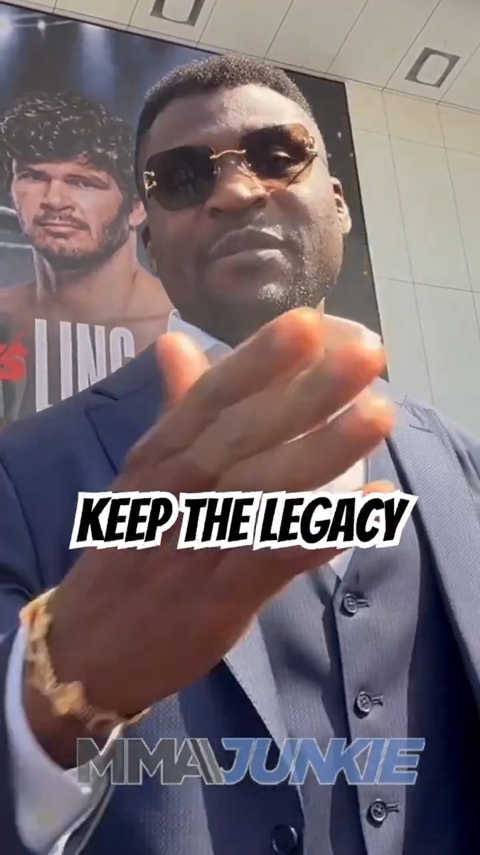 Francis Ngannou gives zero f*cks what you think about his UFC legacy. 😳