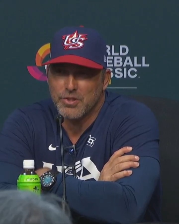 "The big thing for me was when I called him [about Team USA]. He said 'I'm built for this. I've been waiting my whole life for something like this'" Team USA manager Mark DeRosa is asked for a scouting report on Nolan McLean