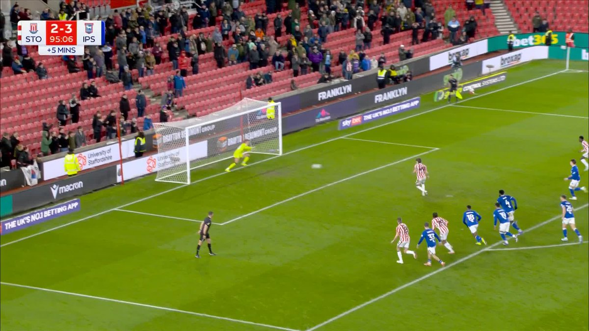 STOKE EQUALISE IN STOPPAGE TIME FROM THE PENALTY SPOT. Coventry, Middlesbrough and Millwall fans are BUZZING.