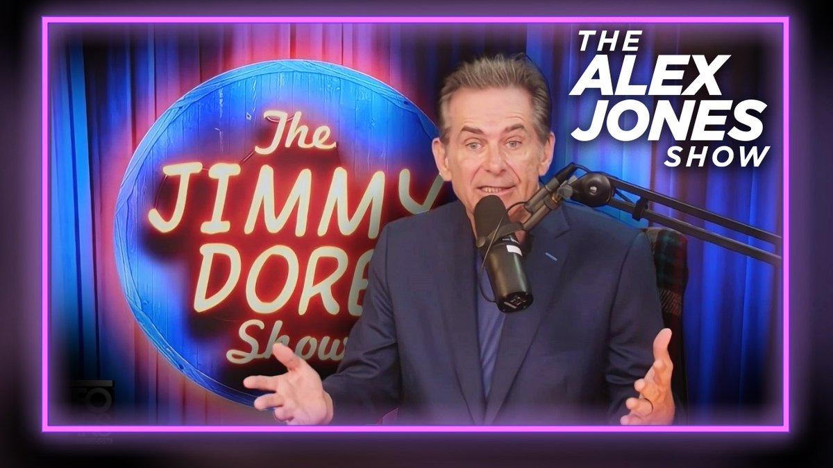 Alex Jones Interviews Jimmy Dore In EXPLOSIVE Must-Watch End Of The World Interview! "Did You Imagine Trump Was Going To Start WW3?! They're Going To Crash The Stock Market, And That's Going To Crash Our Economy! They Must Stop Immediately!!!" Stand-Up Comedian, Political Commentator & Podcaster- Jimmy Dore- Joins Infowars! Topics Discussed: ‣Trump's Extremely Unpopular & Dangerous Iran War ‣New Epstein Files Revelations ‣Candace Owens & The Charlie Kirk Assassination Cover-Up ‣Reforming The Republican & Democrat Parties ‣& MUCH MORE! THIS IS A MUST-WATCH/SHARE FULL INTERVIEW! Jimmy Dore